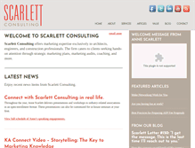 Tablet Screenshot of annescarlett.com